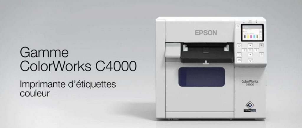 Cartouche d'encre Cyan pour imprimante Epson TM-C3500
